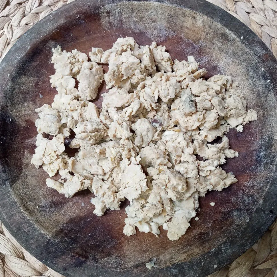 Step 1 Bakwan Jagung Tempe