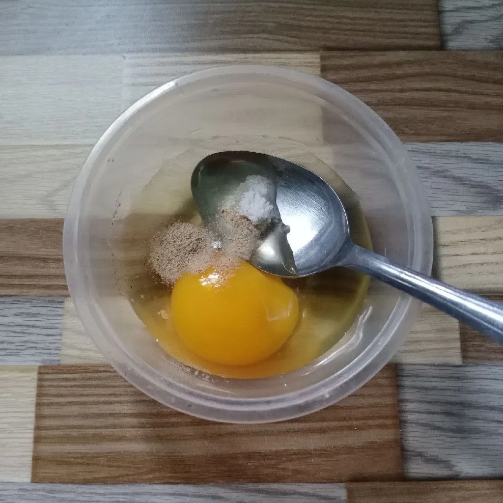 Step 1 Telur Dadar Kentucky