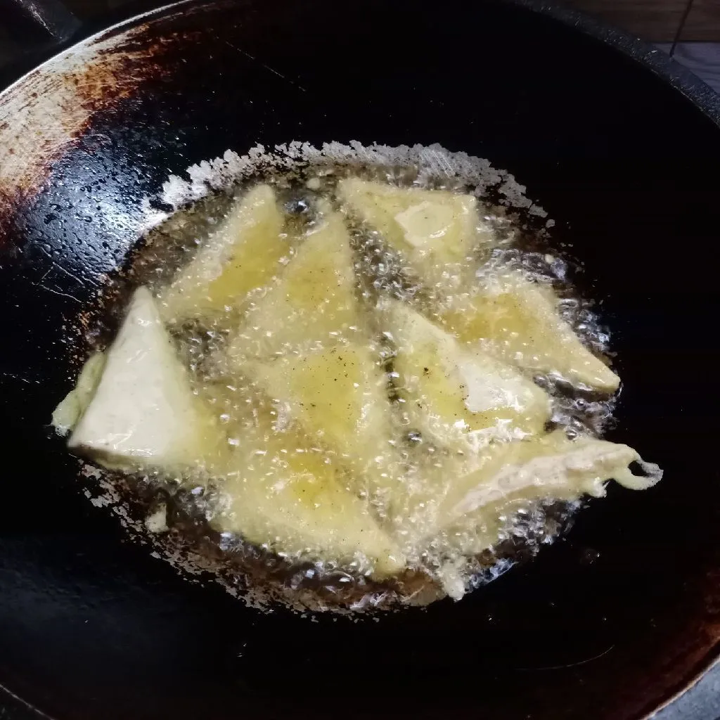 Step 6 Tempe Tepung Santan