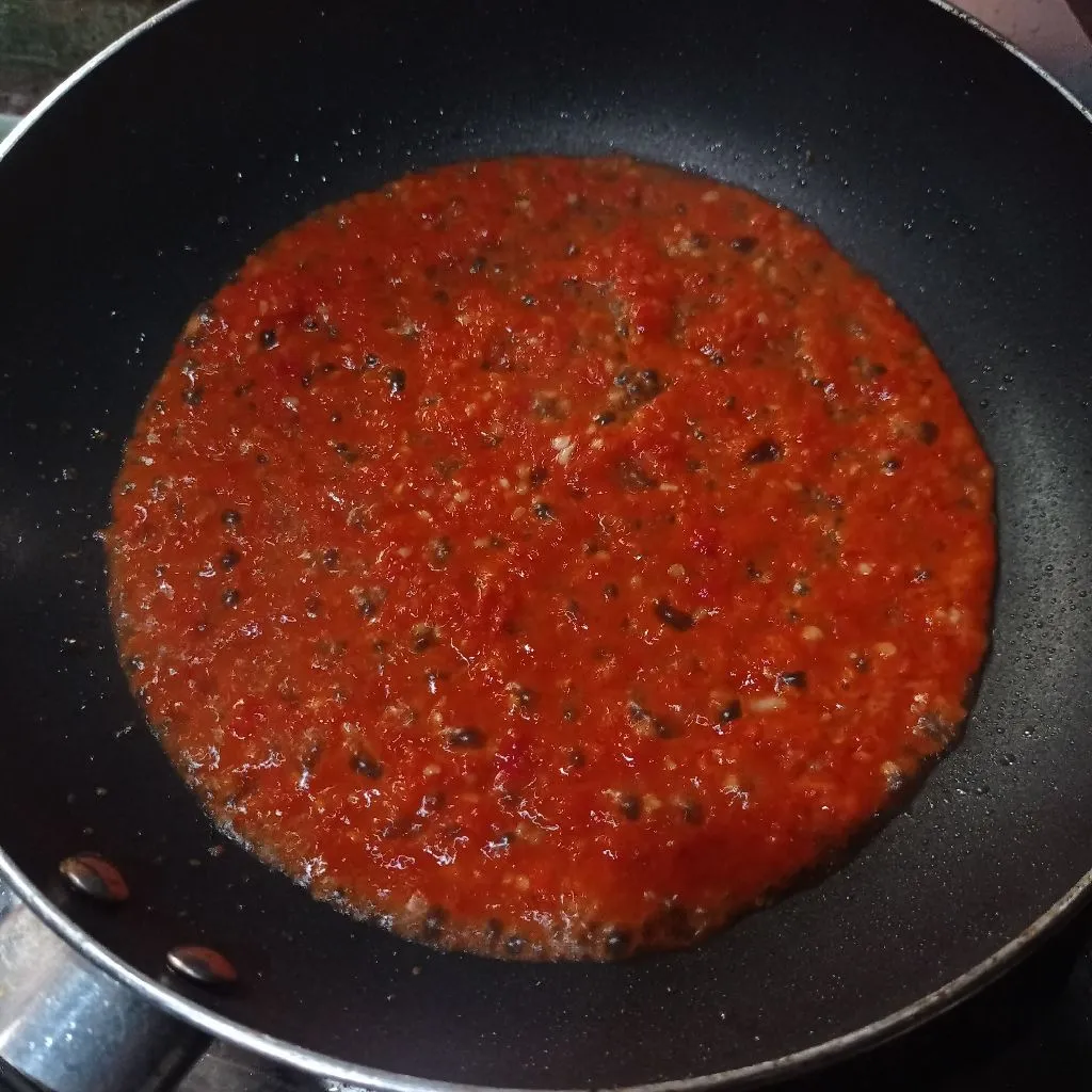 Step 3 Tumis Sawi Putih ala Kimchi