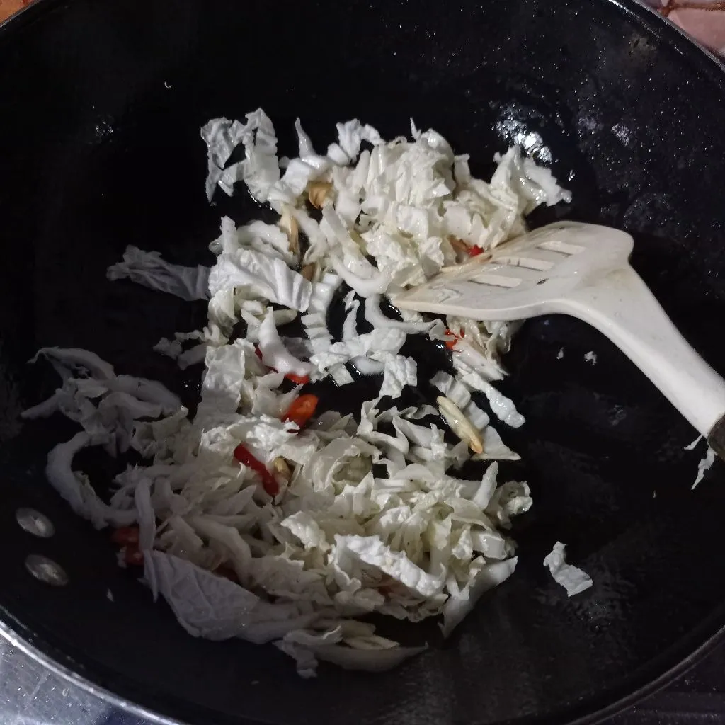 Step 3 Nasi Goreng Sawi Putih