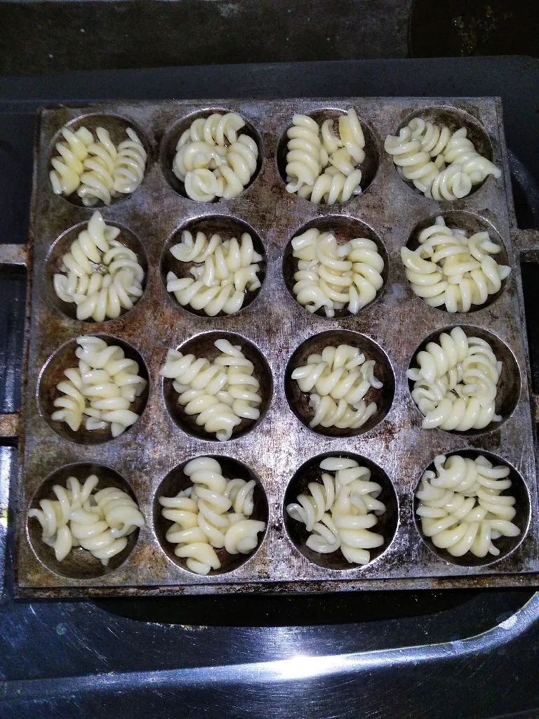 Step 3 Macaroni Telur