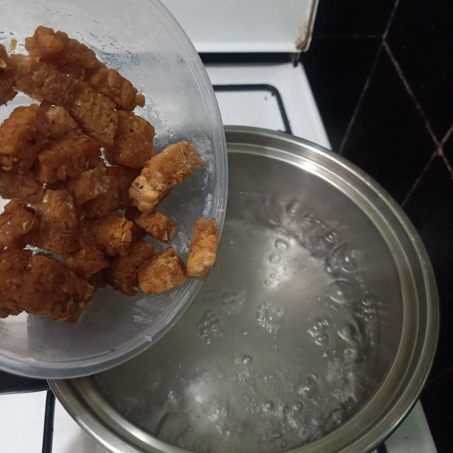 Step 2 Sayur lodeh jagung waluh tempe
