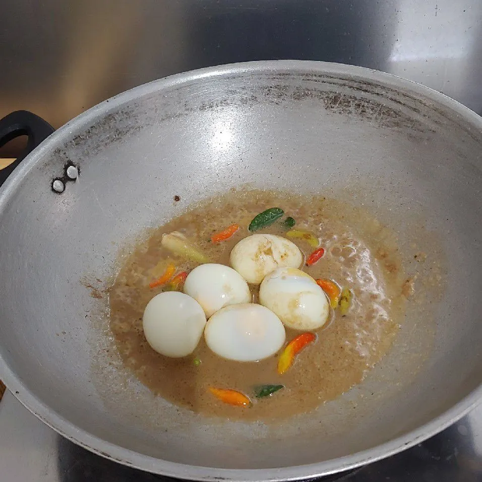 Step 5 Telur Petis