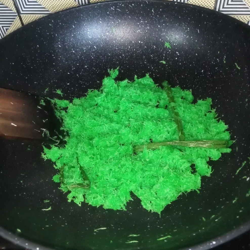 Step 5 Unti Kelapa Pandan