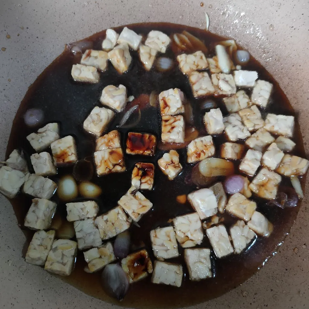 Step 4 Tempe Taoge Kecap