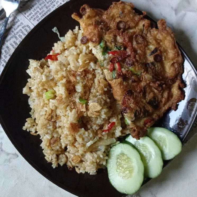 Step 5 Telur Goreng Kribo