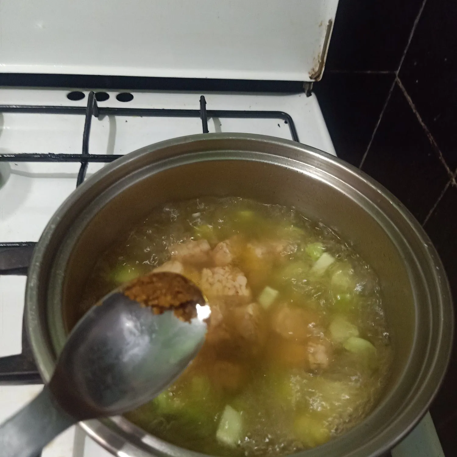 Step 5 Sayur lodeh jagung waluh tempe