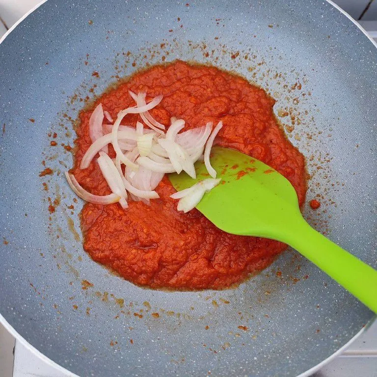Step 5 Jengkol Saos Padang