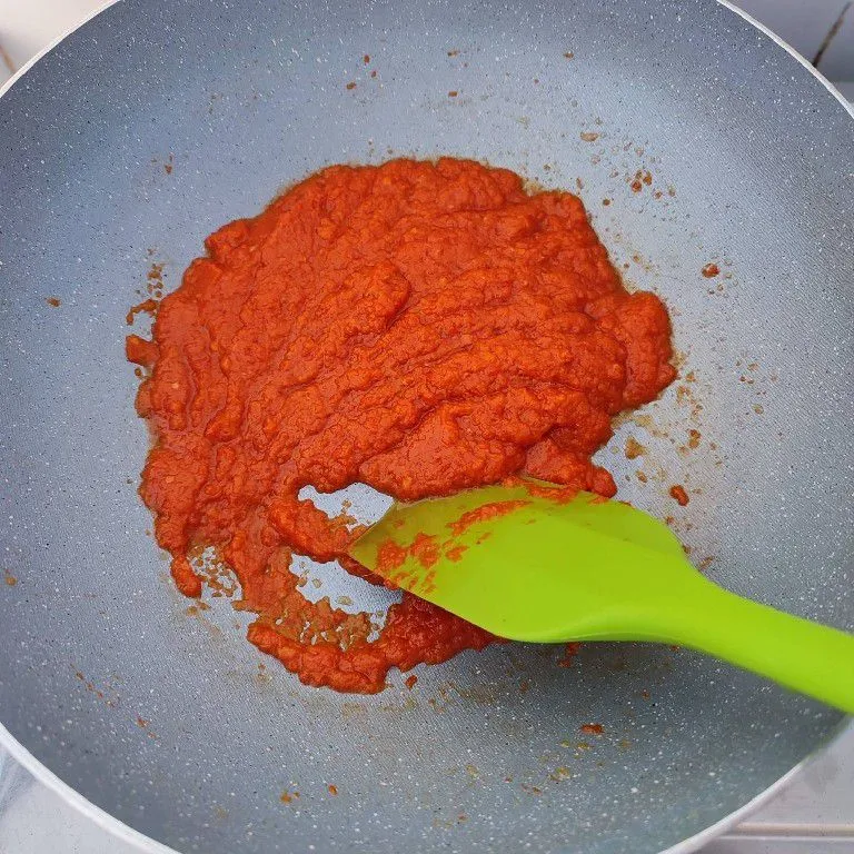 Step 4 Jengkol Saos Padang