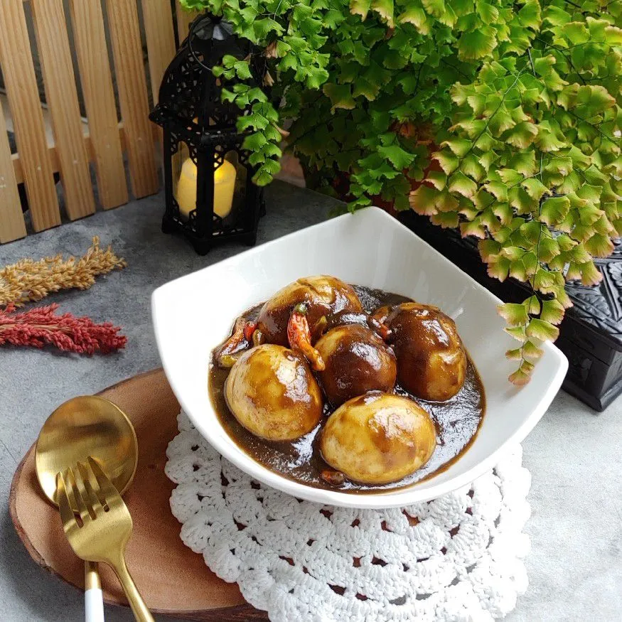 Step 7 Telur Petis