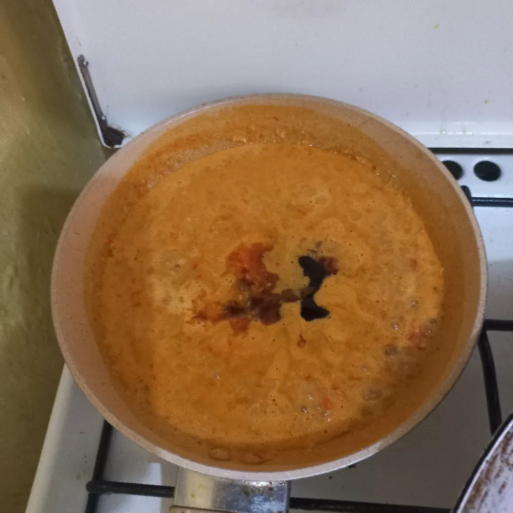 Step 3 Pangsit Ayam Basah Sambal Kacang