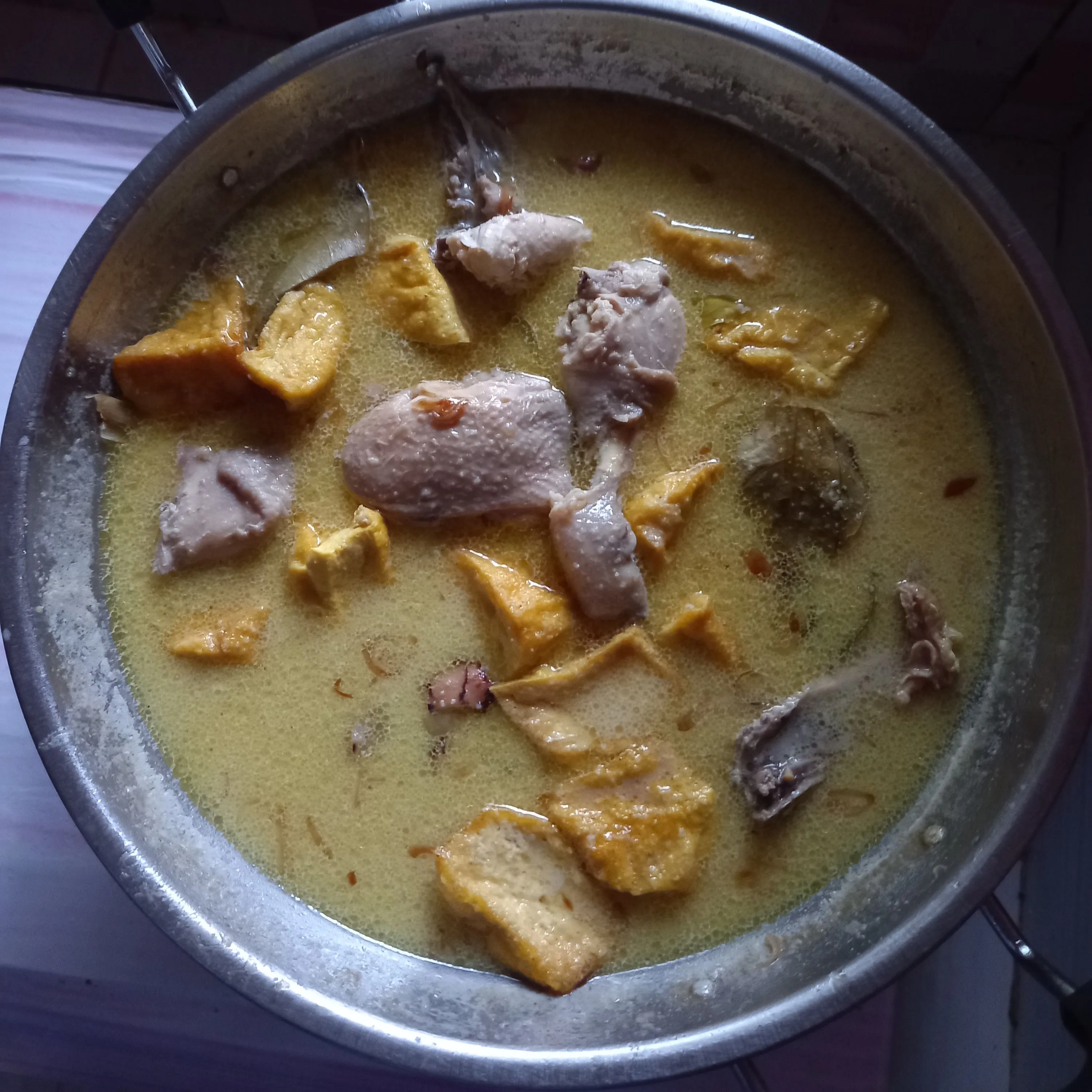 Step 7 Opor Ayam Tahu