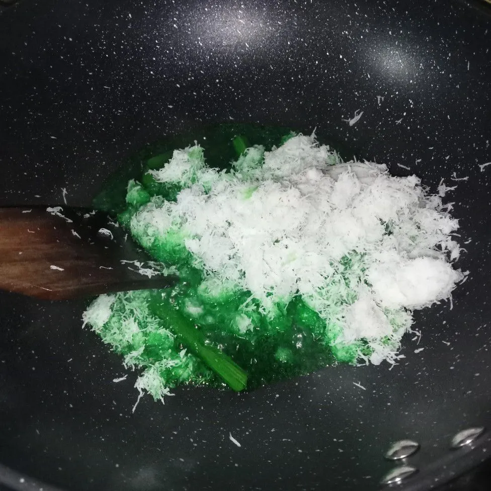 Step 4 Unti Kelapa Pandan