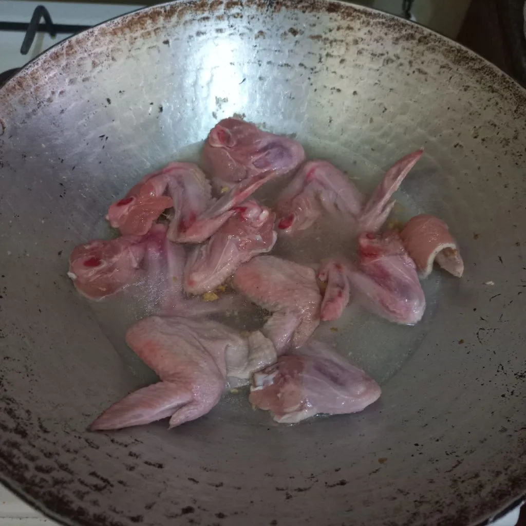 Step 3 Sayap Ayam Gula Aren