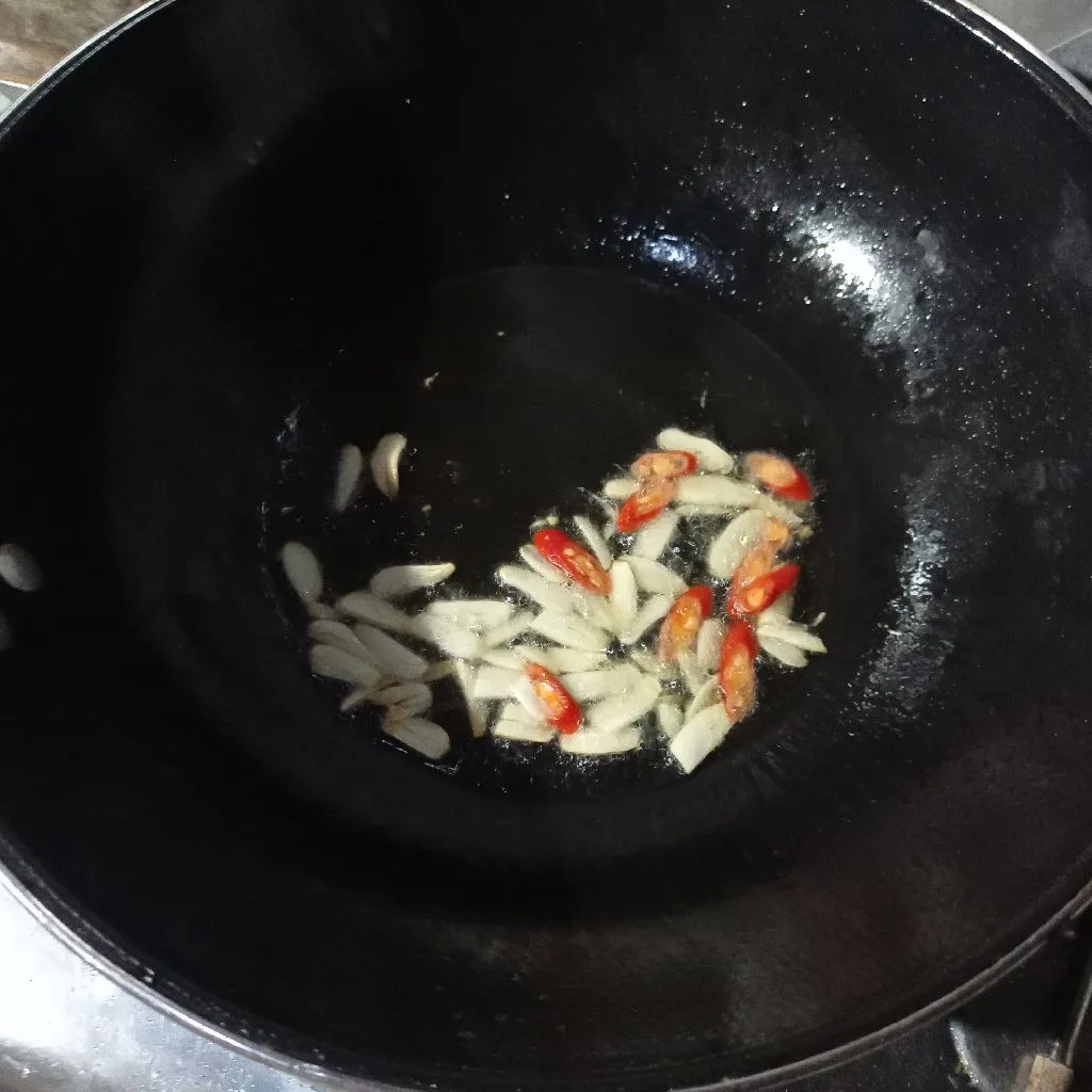 Step 2 Nasi Goreng Sawi Putih