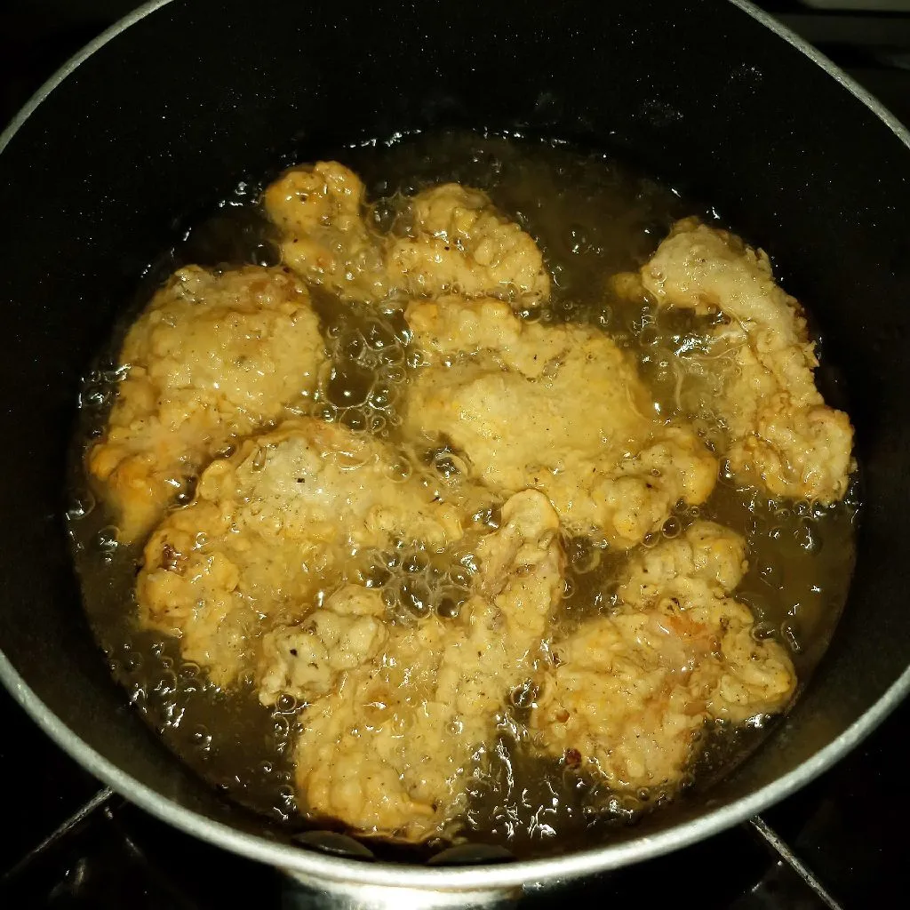 Step 6 Kulit Crispy Lada Hitam