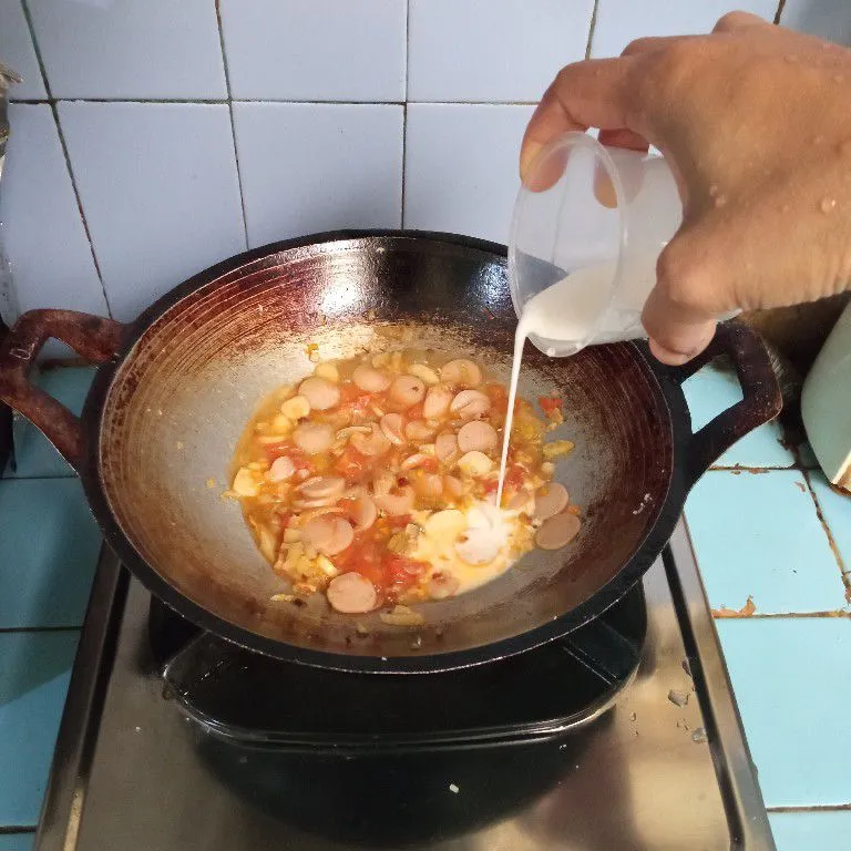 Step 4 Telur Tomat Simpel