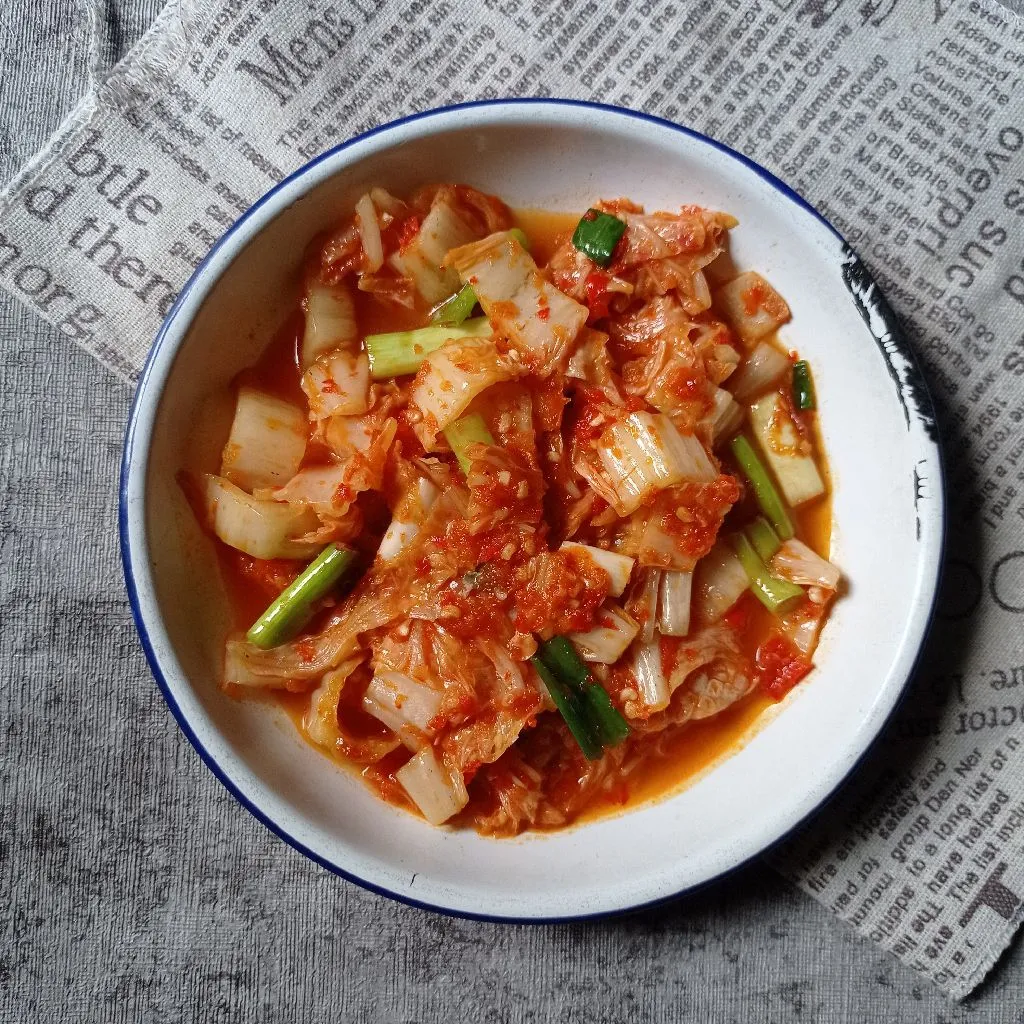 Tumis Sawi Putih ala Kimchi