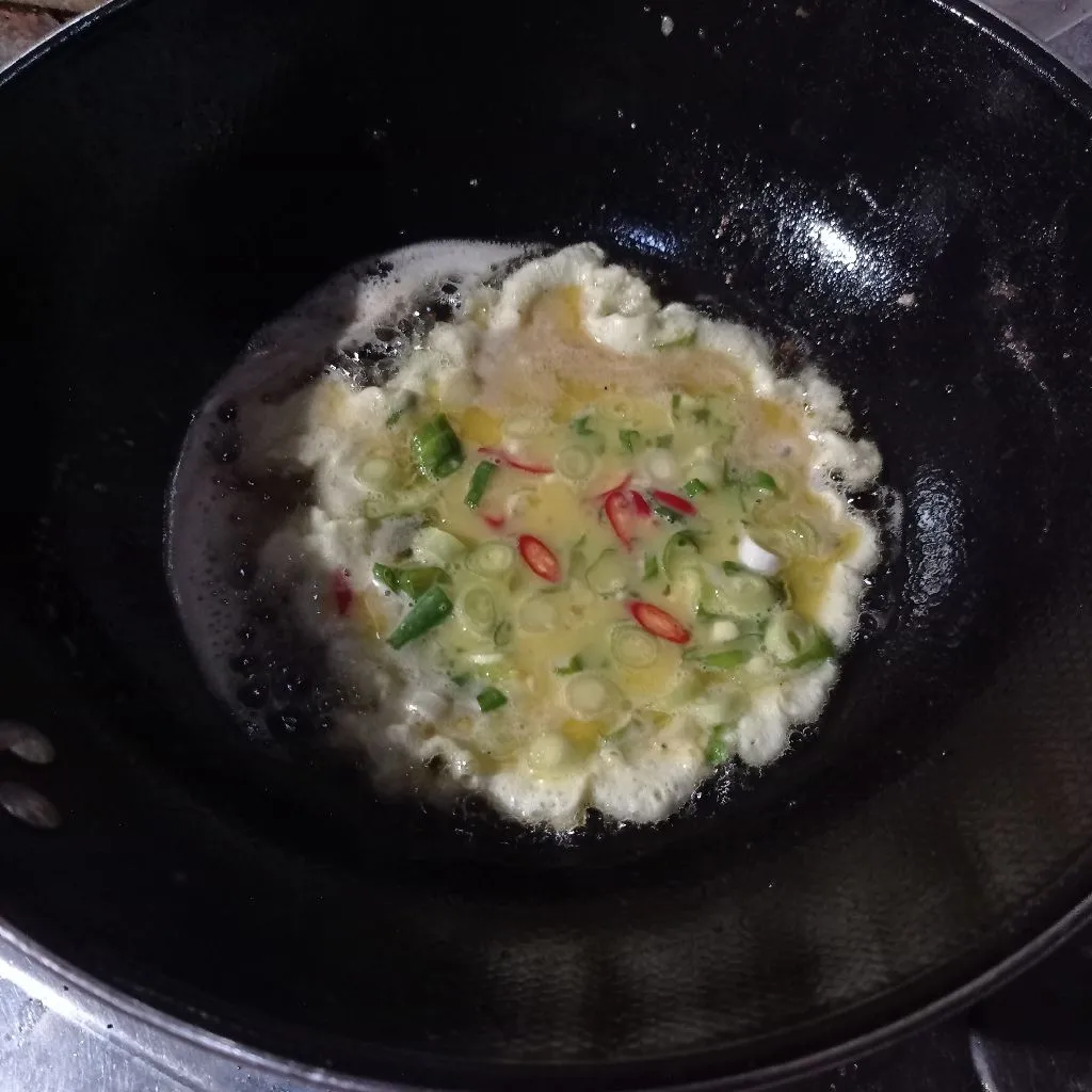 Step 3 Telur Goreng Kribo