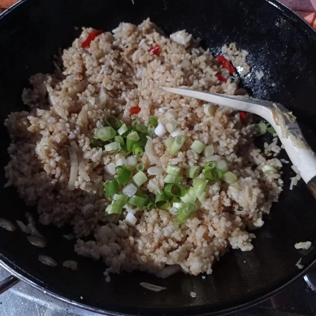 Step 5 Nasi Goreng Sawi Putih