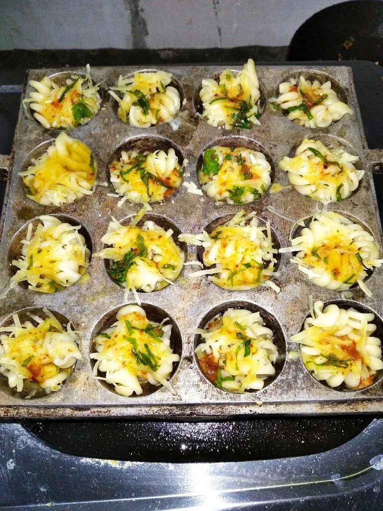 Step 5 Macaroni Telur