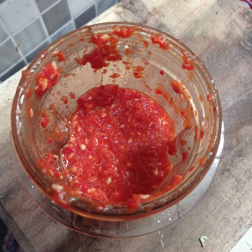 Step 2 Tumis Sawi Putih ala Kimchi