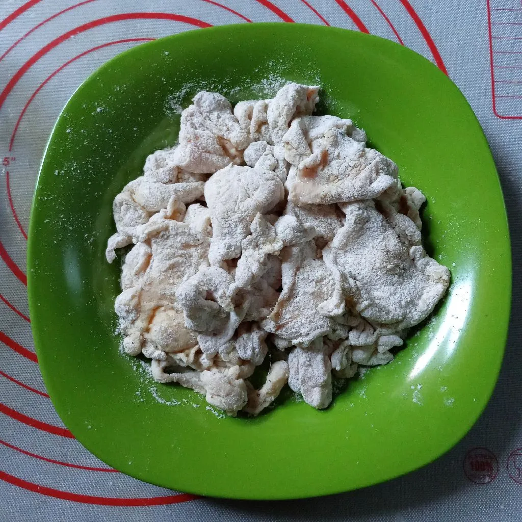 Step 3 Kulit Crispy Lada Hitam