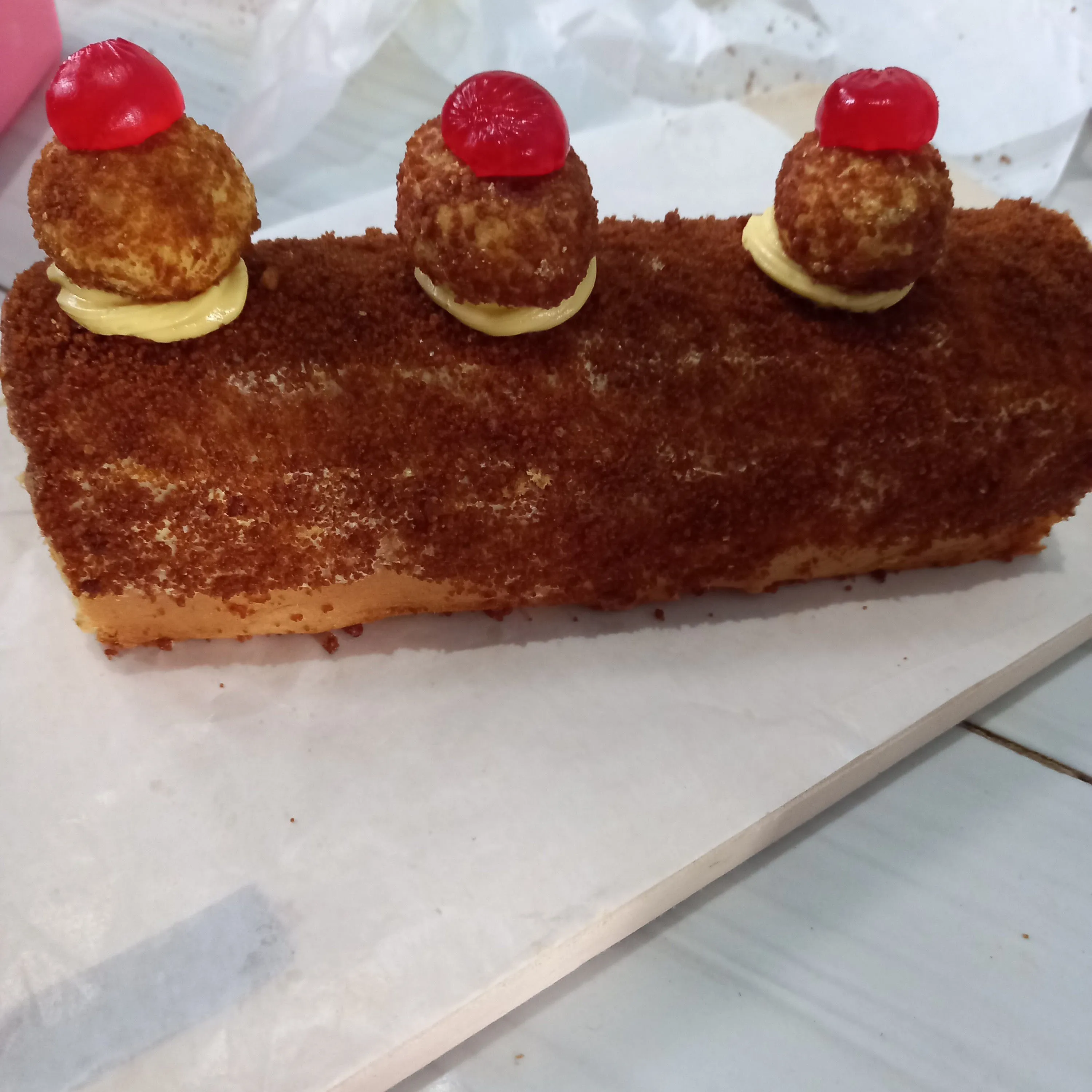 Step 8 Palm Cheese Roll Cake