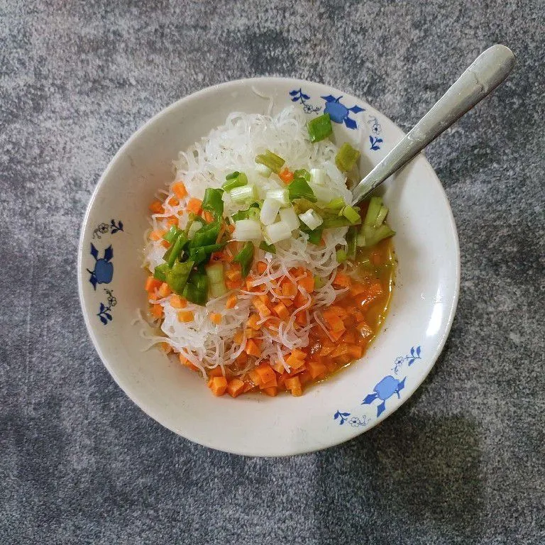 Step 3 Telur Dadar Bihun