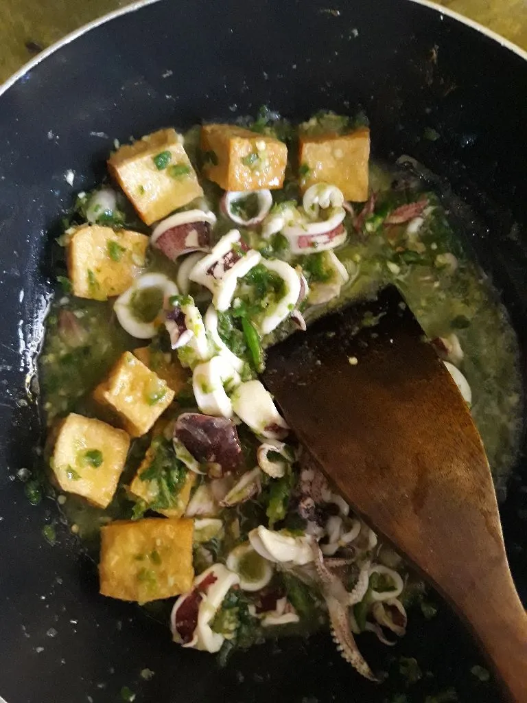 Step 9 Cumi Tahu Sambal Ijo