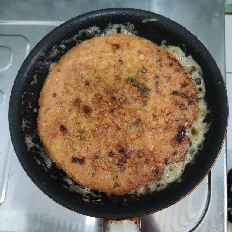 Step 6 Telur Dadar Bihun