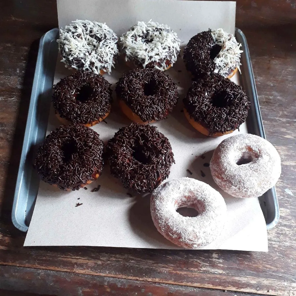Step 8 Donat Labu Susu