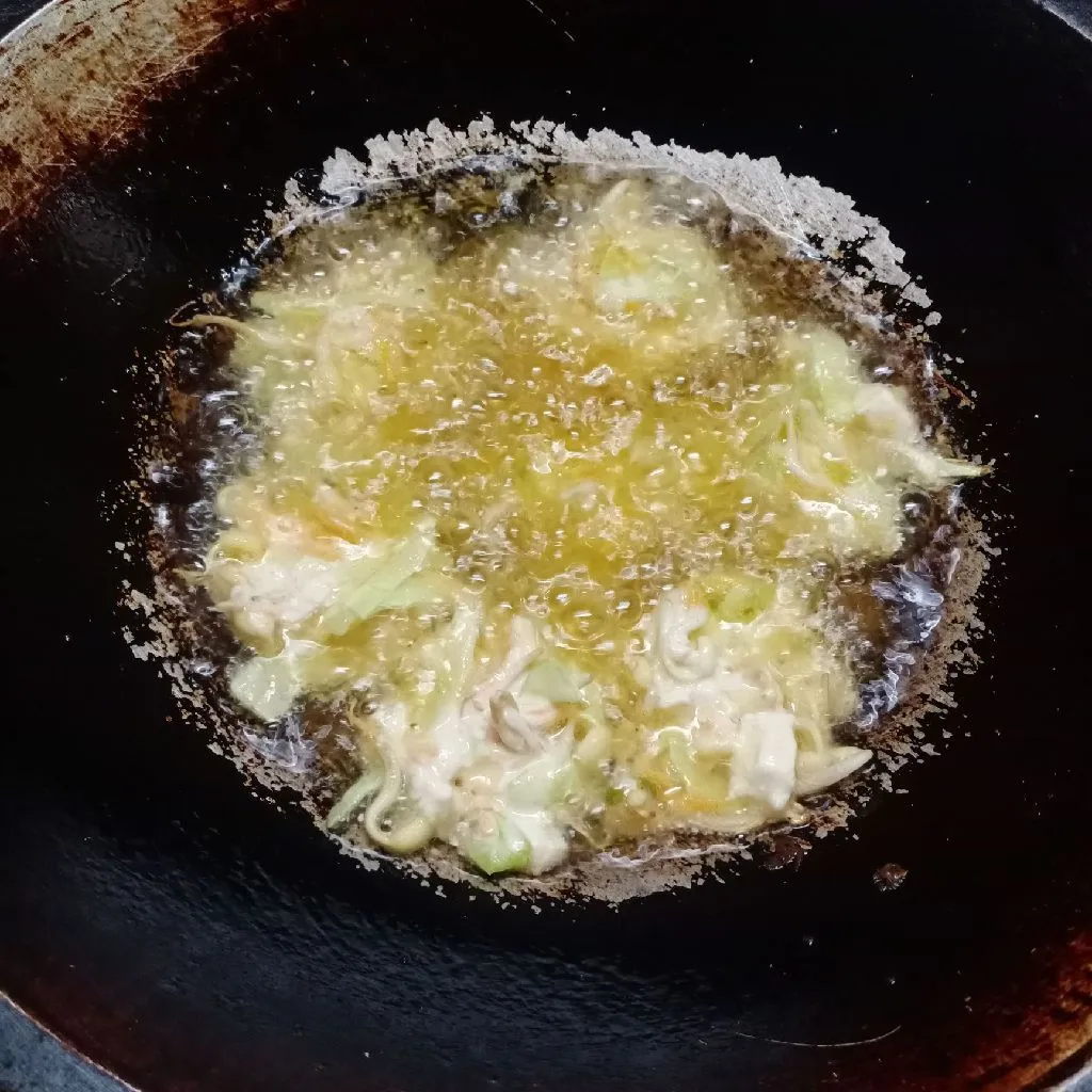 Step 6 Bakwan Tahu Sayur
