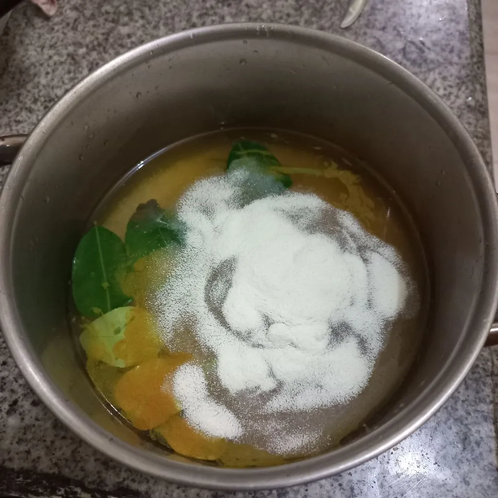 Step 3 Nasi Kuning Serai Daun Jeruk