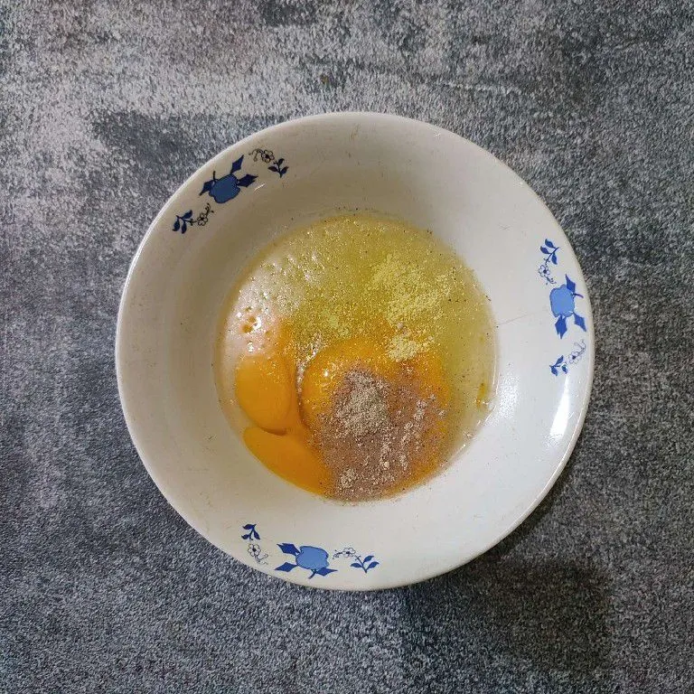 Step 2 Telur Dadar Bihun