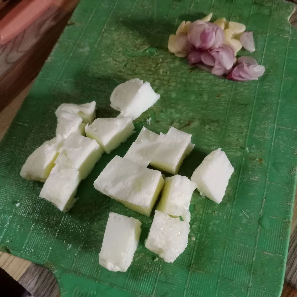 Step 1 Sop Wortel Putih Telur
