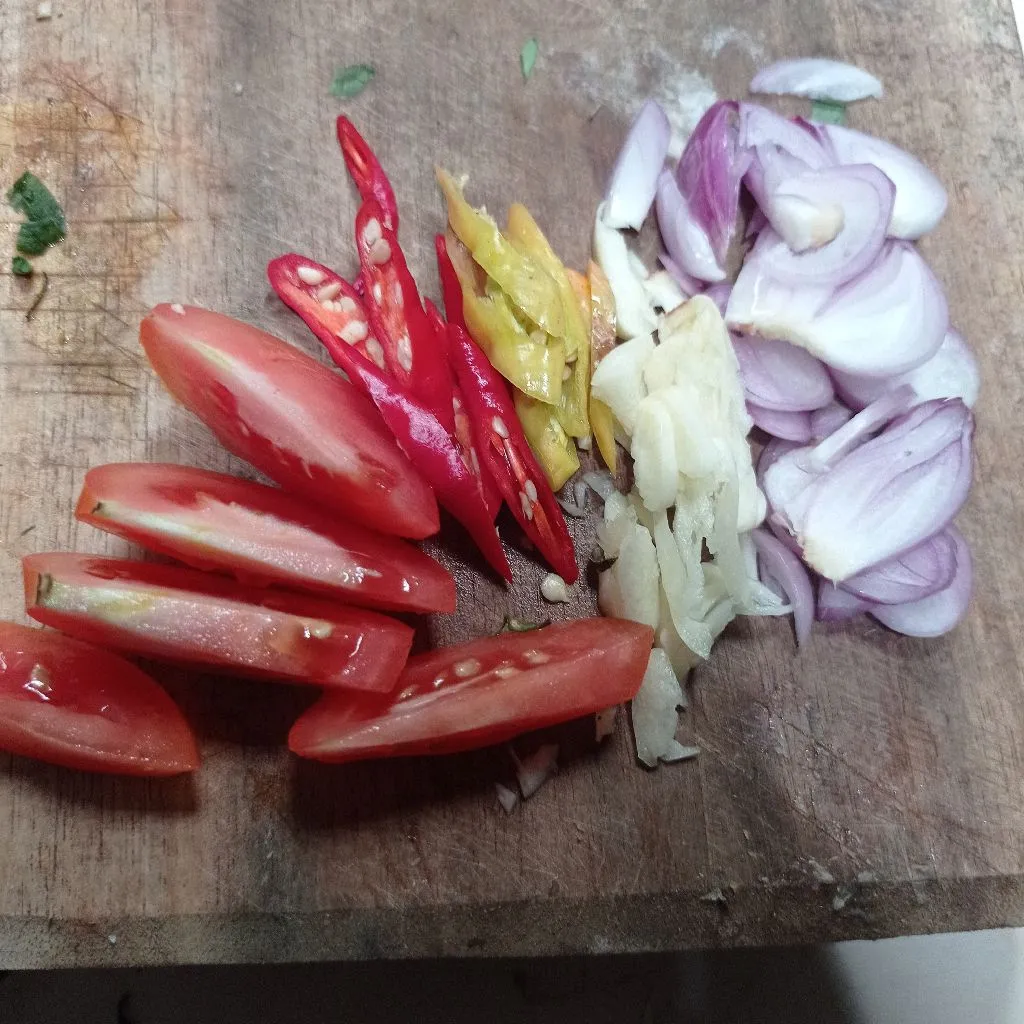 Step 2 Tumis Kangkung Tahu