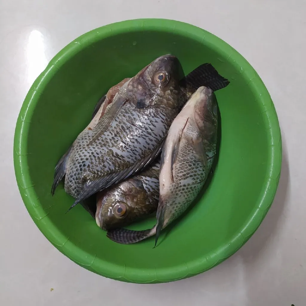 Step 1 Ikan Mujaer Goreng Sambal Kencur