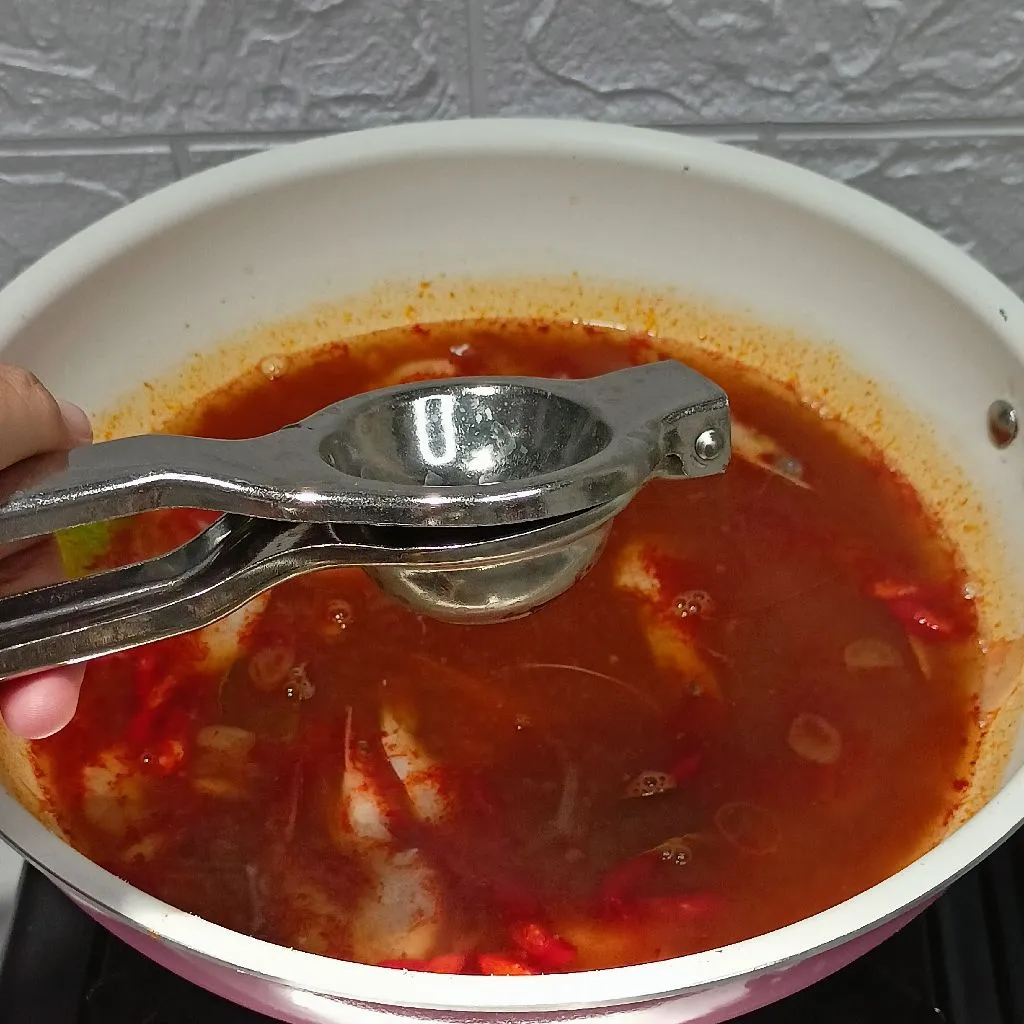 Step 4 Tomyum Warna-Warni
