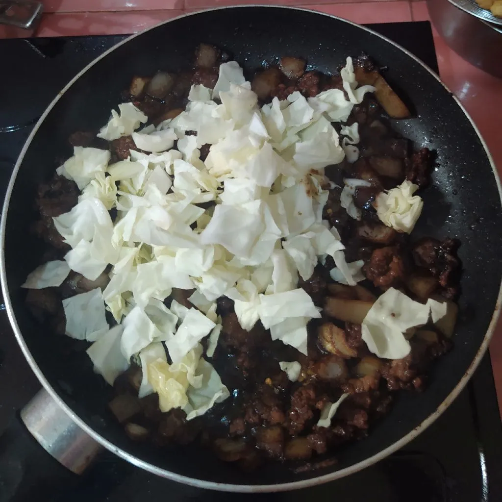 Step 4 Beef Jjangmyeon