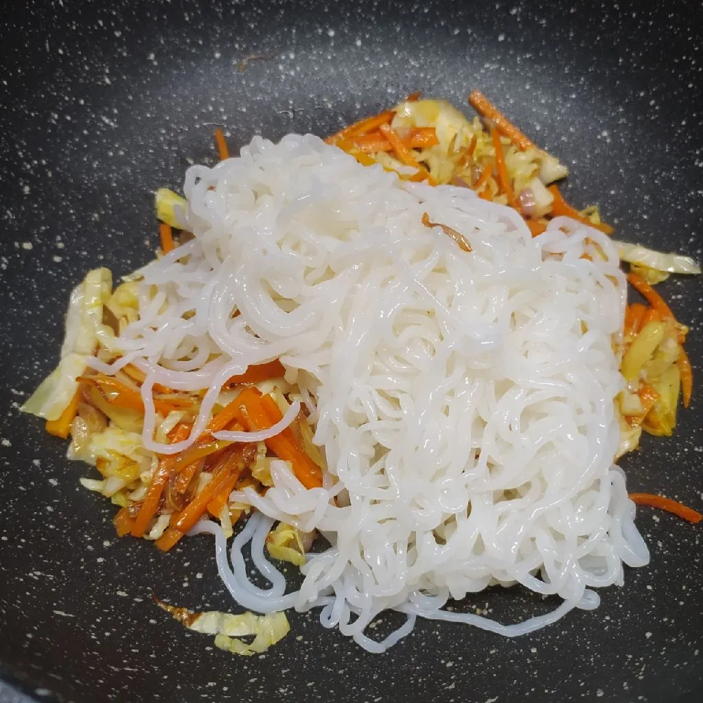 Step 4 Mi Goreng Shirataki