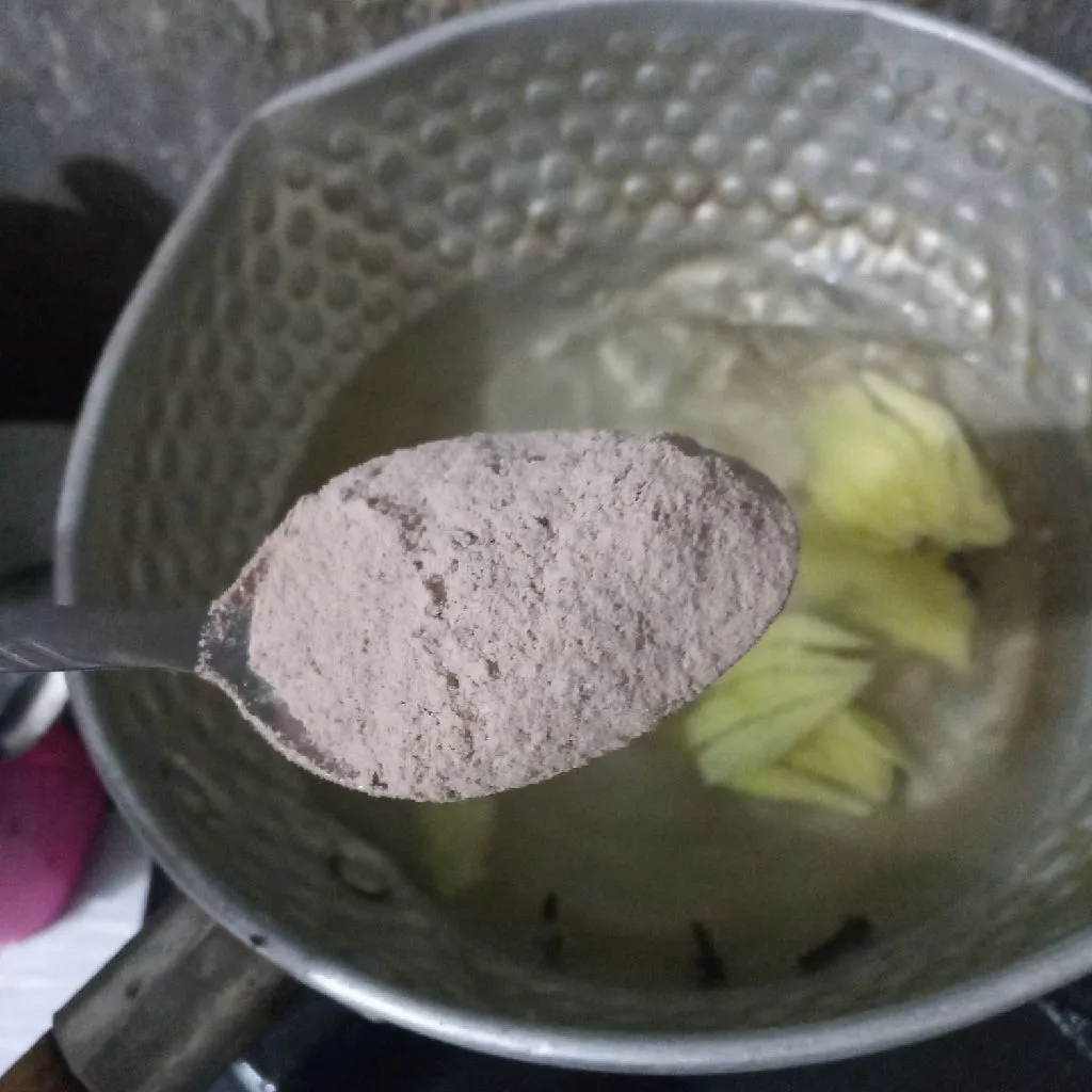 Step 4 Wedang Jahe Susu Coklat