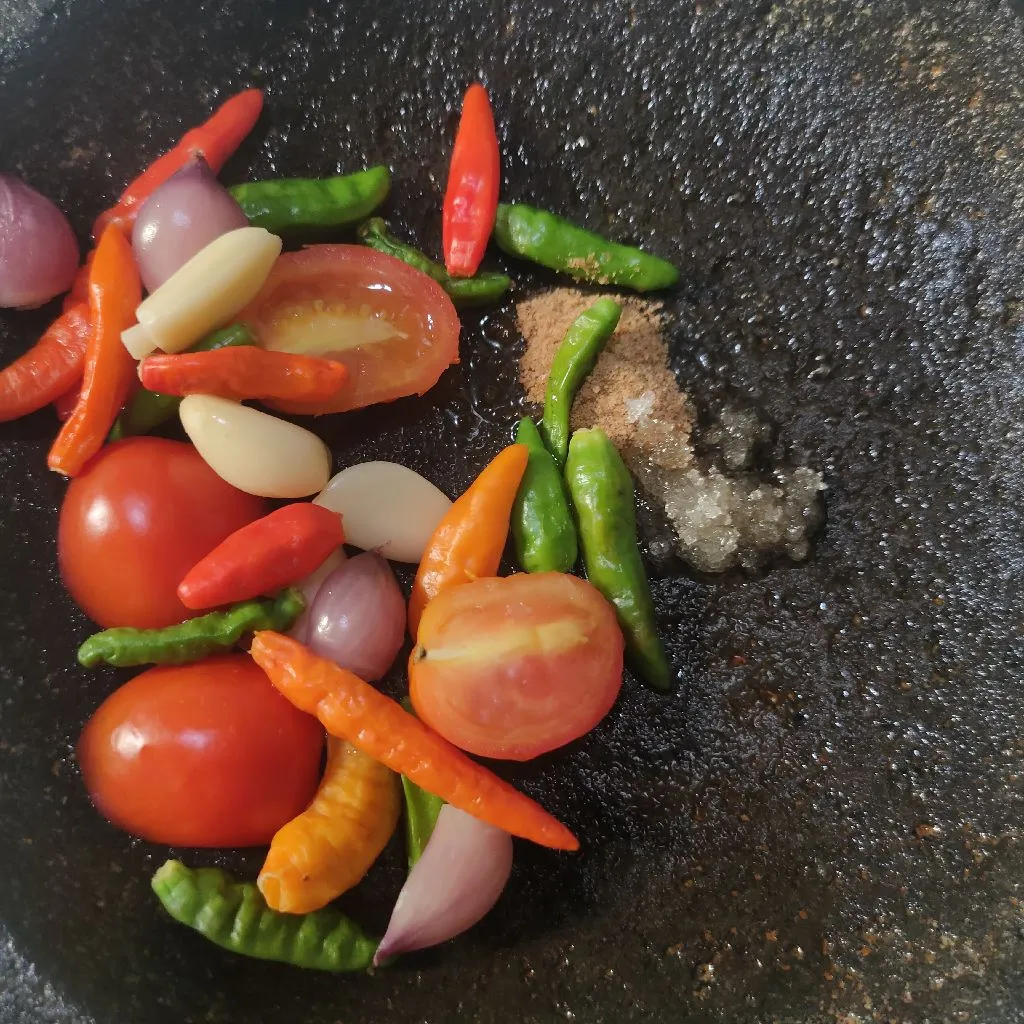 Step 3 Sambal Rebus