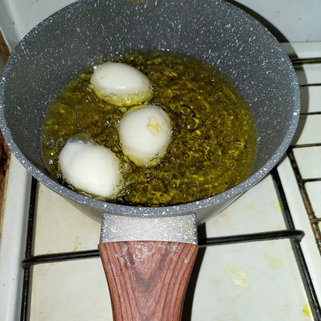 Step 1 Telur Balado
