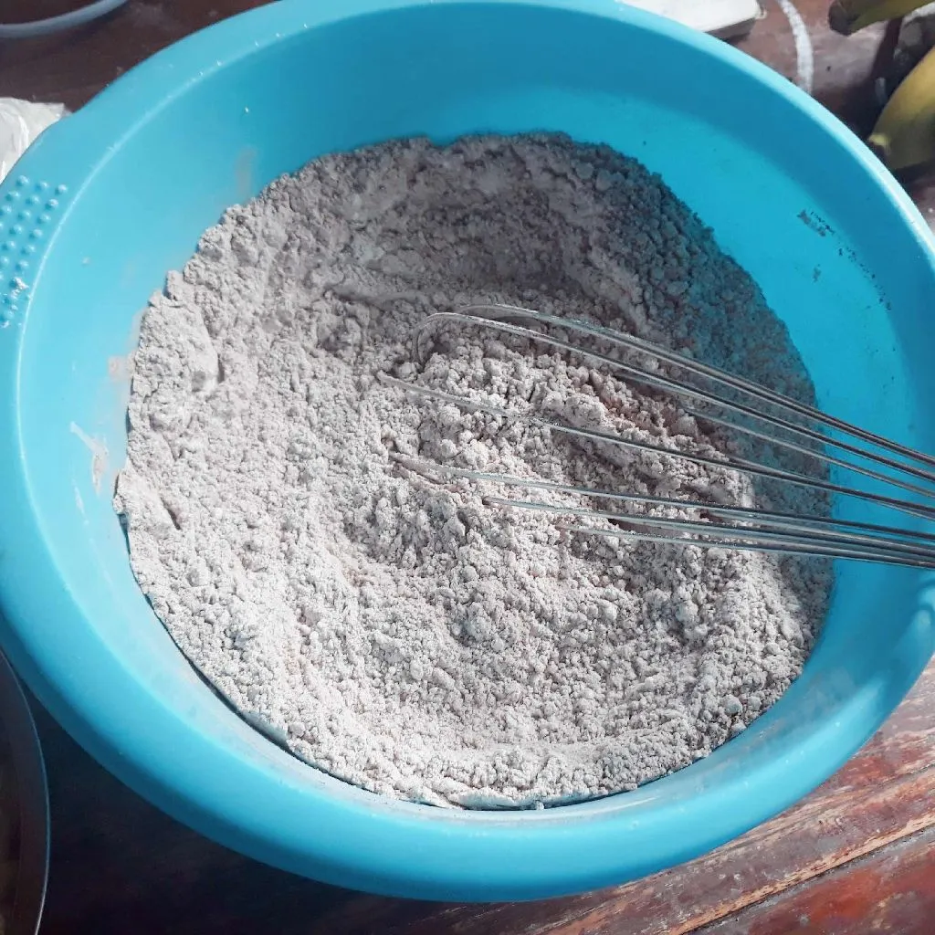 Step 2 Banana Cake Kukus