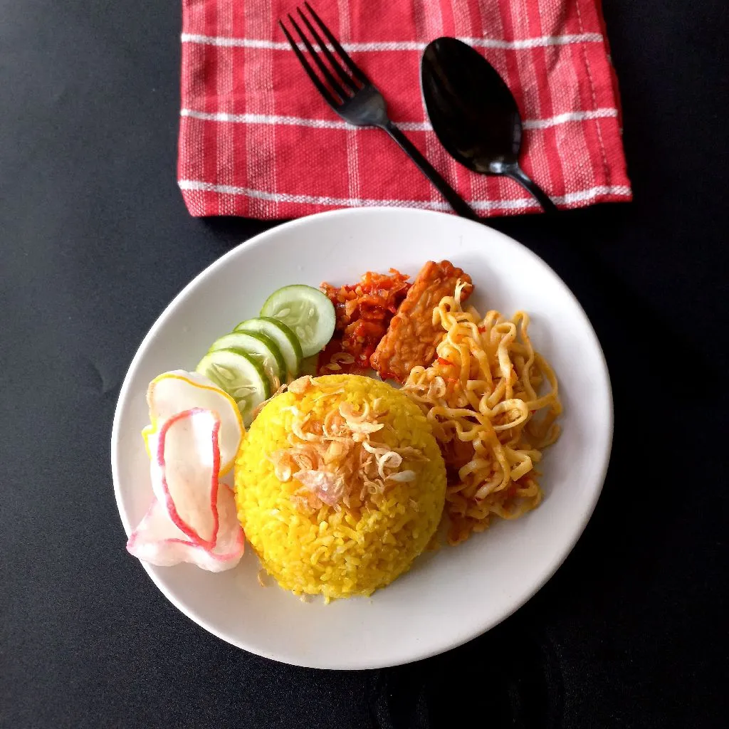 Step 6 Nasi Kuning Serai Daun Jeruk