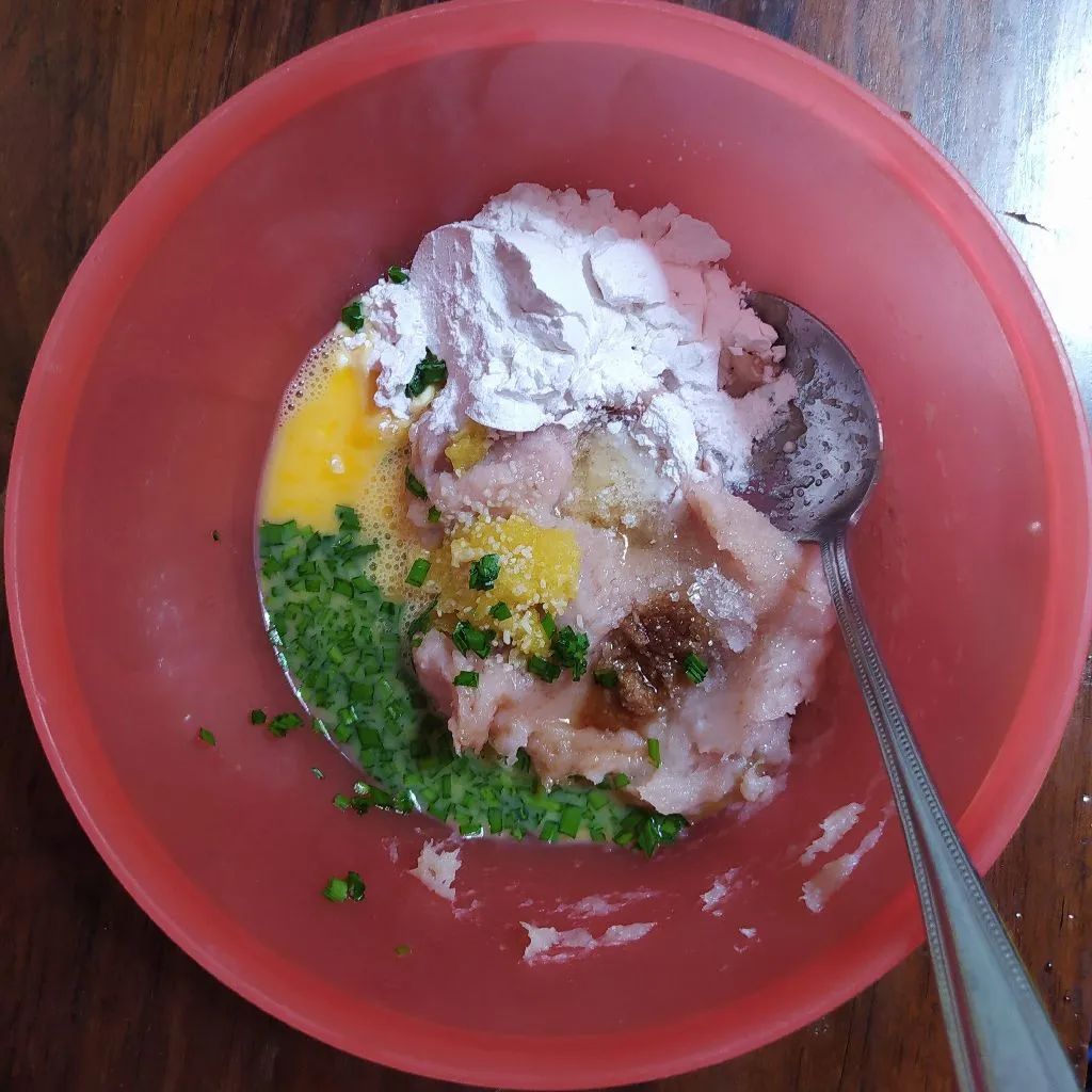 Step 2 Brindil Ayam Udang