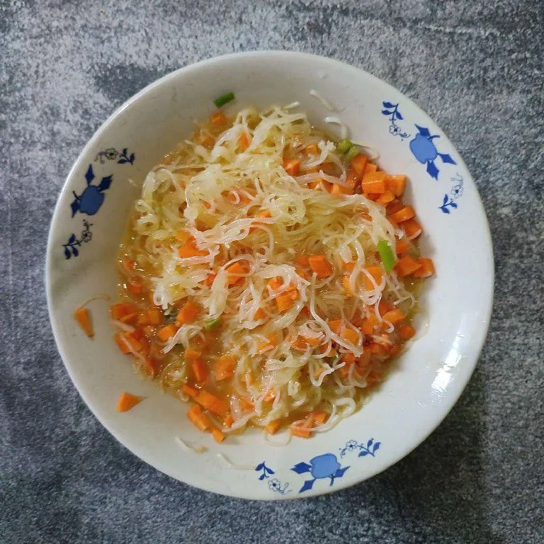 Step 4 Telur Dadar Bihun