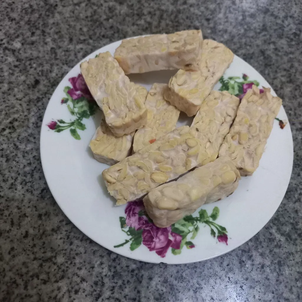 Step 1 Tempe Goreng Creamy Balut Sambal